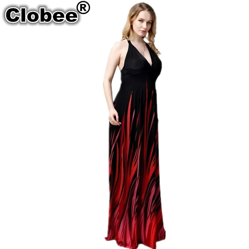 Party 2018 Women ukraine Summer Print Boho Beach Dress Bohemian Elegant Sexy Maxi Long Dresses Plus Size 6XL 7XL tunique femme
Party 2018 Women ukraine Summer Print Boho Beach Dress Bohemian Elegant Sexy Maxi Long Dresses Plus Size 6XL 7XL tunique femme