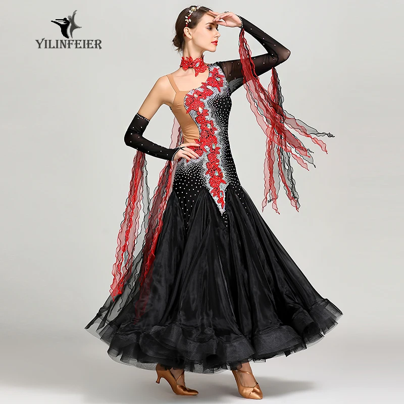 New ballroom dance competition dress dance ballroom waltz dresses standard dance dress women ballroom dress S7022
New ballroom dance competition dress dance ballroom waltz dresses standard dance dress women ballroom dress S7022