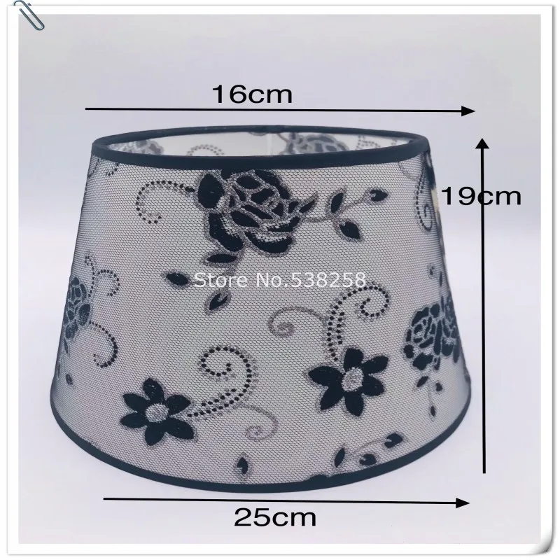 E27 Art Deco Lamp shade for table lamp Black printed fabric lamp shade Nordic Style Modern Lamp Cover for Home Decoration
E27 Art Deco Lamp shade for table lamp Black printed fabric lamp shade Nordic Style Modern Lamp Cover for Home Decoration