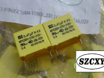 100PCS New and original SC 0.47uf/275vAC u47 470nf 474 Brand new film capacitance 15MM
100PCS New and original SC 0.47uf/275vAC u47 470nf 474 Brand new film capacitance 15MM