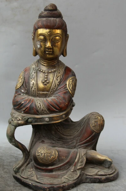 shitou 002225 11" Chinese Buddhism Bronze Gild Seat Kwan-yin Guan Yin Goddess Statue Sculpture discount 30% (C0324)
shitou 002225 11" Chinese Buddhism Bronze Gild Seat Kwan-yin Guan Yin Goddess Statue Sculpture discount 30% (C0324)