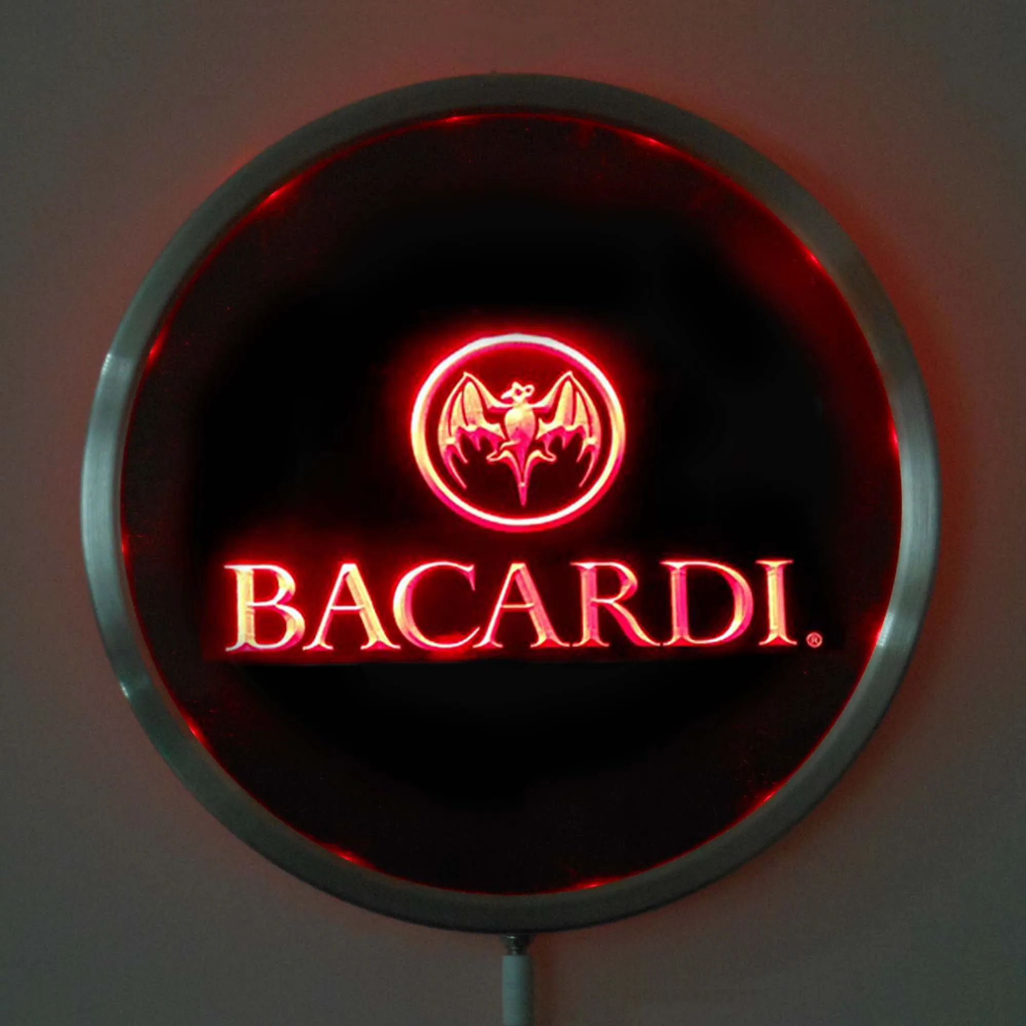 rs-0023 Bacardi LED Neon Round Signs 25cm/ 10 Inch - Bar Sign with RGB Multi-Color Remote Wireless Control Function
rs-0023 Bacardi LED Neon Round Signs 25cm/ 10 Inch - Bar Sign with RGB Multi-Color Remote Wireless Control Function