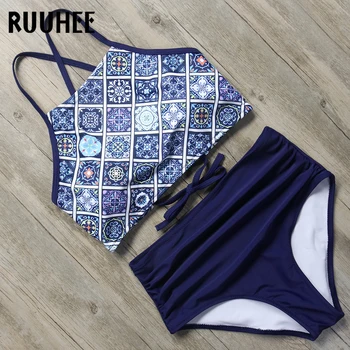 RUUHEE High Waist Bikini Swimsuit Swimwear Women Ruffle Bikini Set Push Up Bathing Suit 2018 Beachwear Women Swimming Suit
RUUHEE High Waist Bikini Swimsuit Swimwear Women Ruffle Bikini Set Push Up Bathing Suit 2018 Beachwear Women Swimming Suit