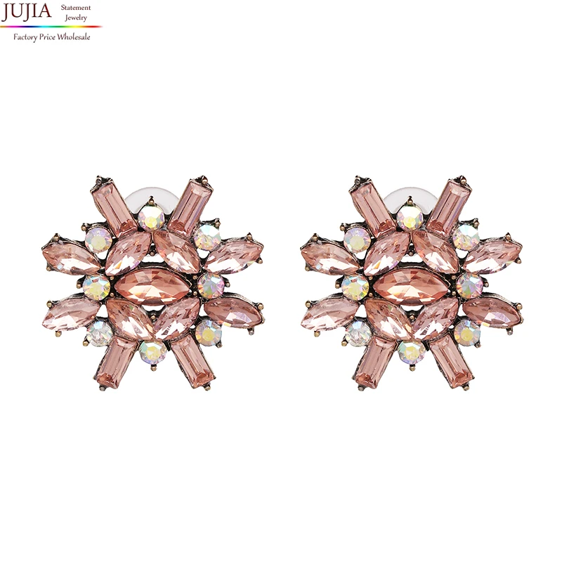JUJIA Factory Price wholesale Vintage crystal star Earrings New Retro crystal stud earring Women Jewelry Brincos
JUJIA Factory Price wholesale Vintage crystal star Earrings New Retro crystal stud earring Women Jewelry Brincos