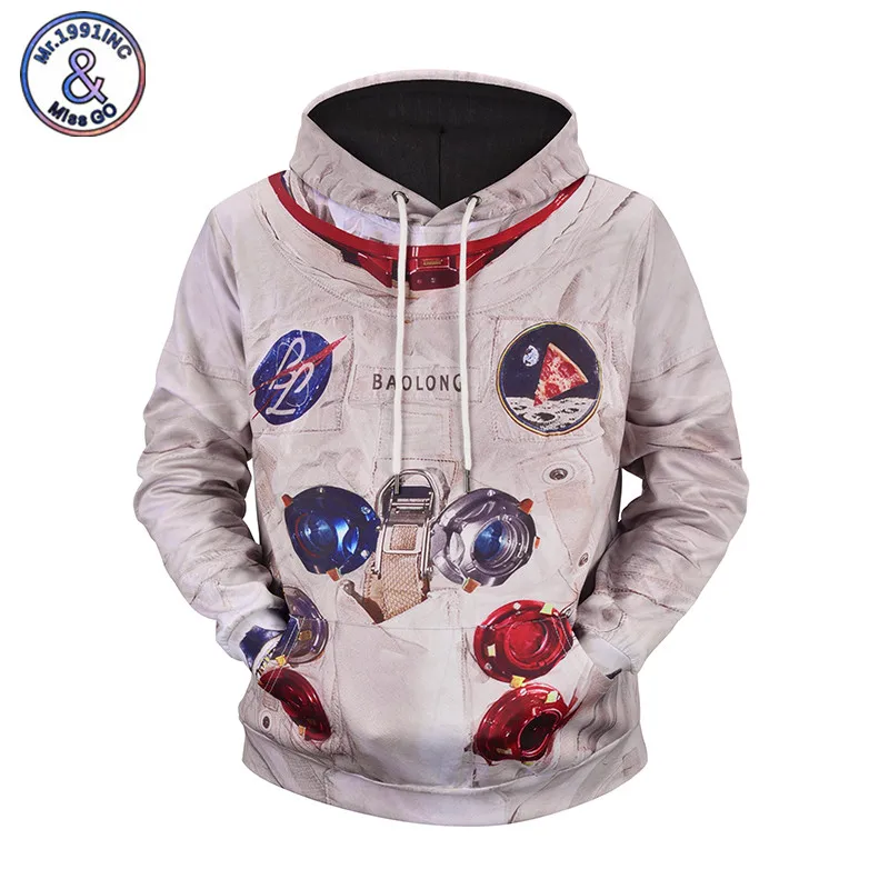 Mr.1991INC Space Suit Funny 3D Printed Hoodies Sweatshirts Men Women Hoodie Casual Tracksuits Fashion Brand Pullover EU Size
Mr.1991INC Space Suit Funny 3D Printed Hoodies Sweatshirts Men Women Hoodie Casual Tracksuits Fashion Brand Pullover EU Size