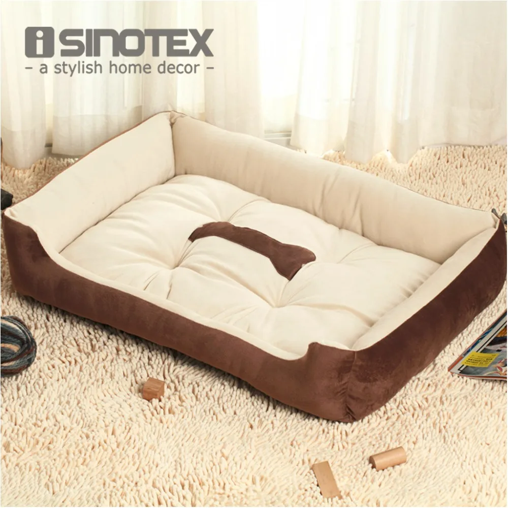 Image Plus Size Large Dog Bed Mat Kennel Soft Pet Dog Puppy Warm Bed House Plush Cozy Nest Dog House Pad Warm Pet House