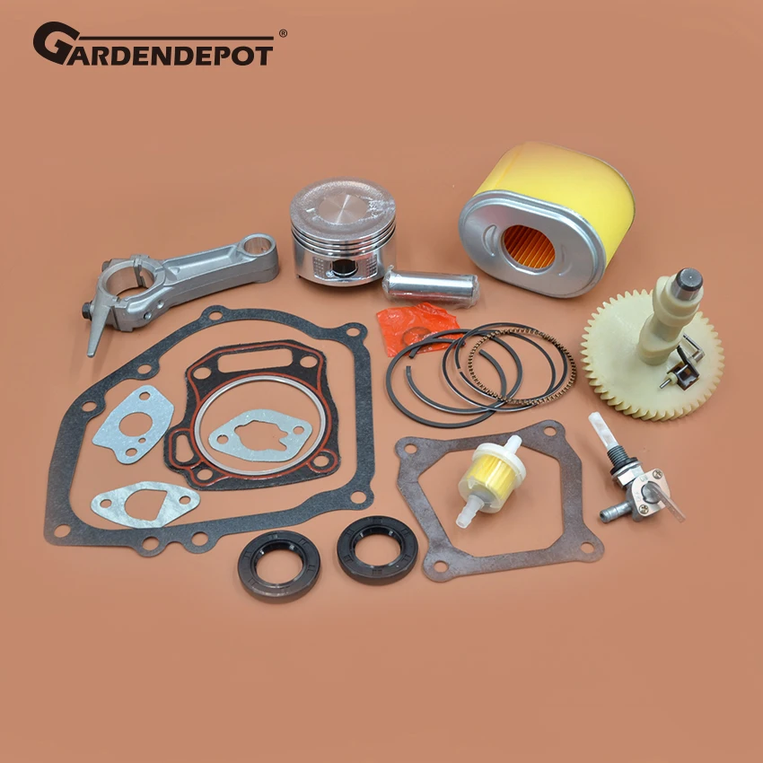 Gam Shaft Air Fuel Filter Piston Ring Oil Seal Rod Gasket Set Fit HONDA GX160 GX200 GX 160 GX 200 Engine Parts
Gam Shaft Air Fuel Filter Piston Ring Oil Seal Rod Gasket Set Fit HONDA GX160 GX200 GX 160 GX 200 Engine Parts