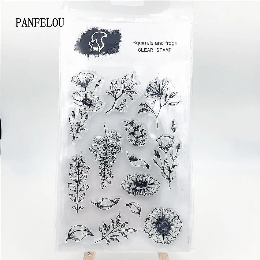 PANFELOU Leaves flower Transparent Clear Silicone Stamp/Seal for DIY scrapbooking/photo album Decorative clear stamp sheets
PANFELOU Leaves flower Transparent Clear Silicone Stamp/Seal for DIY scrapbooking/photo album Decorative clear stamp sheets