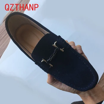 2019 New Summer Suede Leather Mens Loafers Driving Brand Men's Casual Shoes Slip On Boats Shoes Moccasins Chaussure Homme 38-44
2019 New Summer Suede Leather Mens Loafers Driving Brand Men's Casual Shoes Slip On Boats Shoes Moccasins Chaussure Homme 38-44