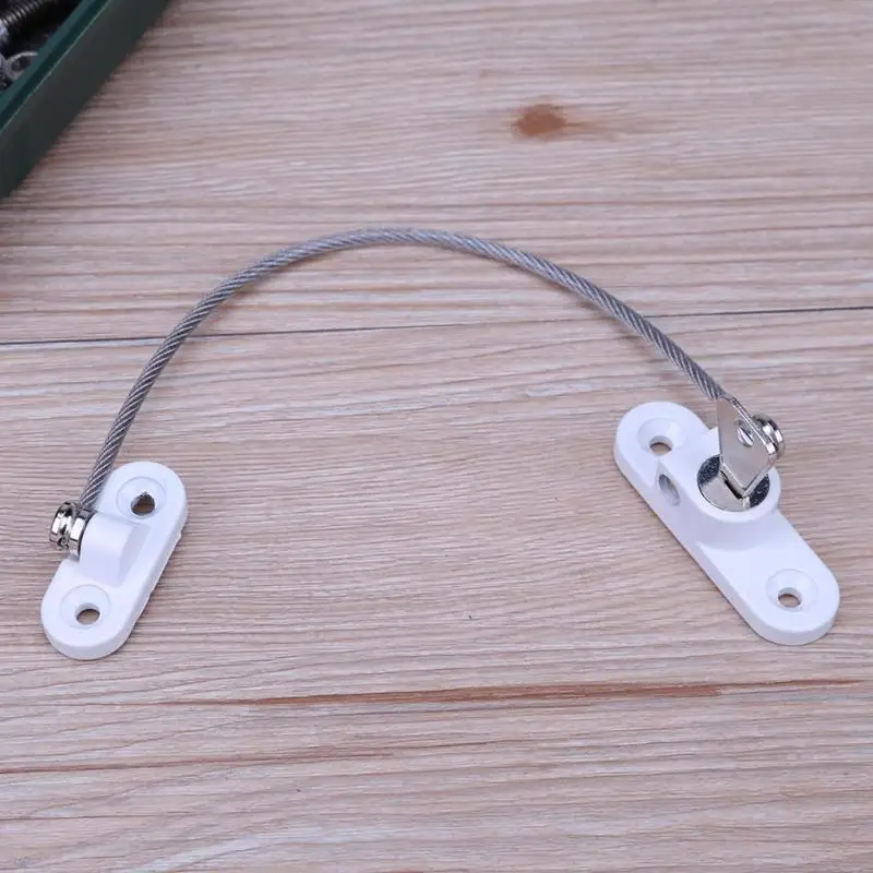 Lockable Window Security Cable Lock Door Safety Restrictor Child Room Window And Door Security Restrictor with Key 230x22x15mm
Lockable Window Security Cable Lock Door Safety Restrictor Child Room Window And Door Security Restrictor with Key 230x22x15mm