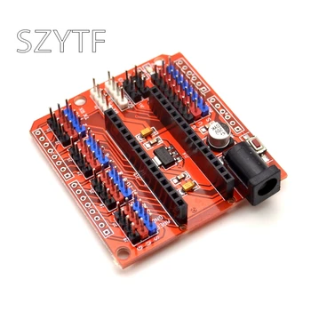 Multi-Function Funduino Nano Shield Expansion Board for Electric DIY SCM - Orange + Black (NANO SHIELD) For nano 3.0
Multi-Function Funduino Nano Shield Expansion Board for Electric DIY SCM - Orange + Black (NANO SHIELD) For nano 3.0
