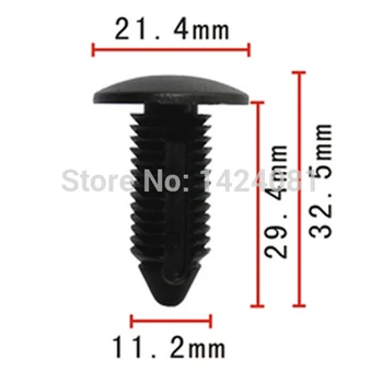 20x OEM Nylon Fastener Rivet Retainer Clip Bumper Fender (21.4x29.2x11.3mm) FORGM 1631564, for Ford N804379S
20x OEM Nylon Fastener Rivet Retainer Clip Bumper Fender (21.4x29.2x11.3mm) FORGM 1631564, for Ford N804379S
