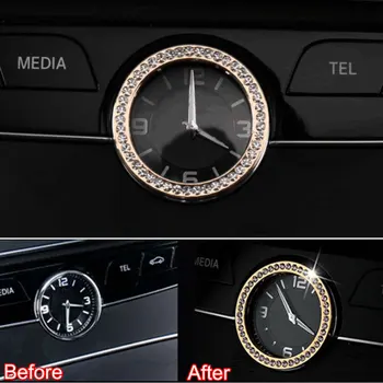 Metal Car Middle Console Time Watch Clock Frame Cover Trim Ring Decoration Fits For Benz C180 C200 2014-2015
Metal Car Middle Console Time Watch Clock Frame Cover Trim Ring Decoration Fits For Benz C180 C200 2014-2015
