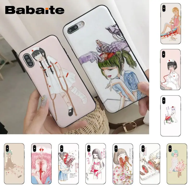 Babaite shintaro kago Horror cartoons Phone cover for iPhone 6S 6plus 7 7plus 8 8Plus X Xs Xr XsMax 5 5S 5C SE11 11pro 11promax
Babaite shintaro kago Horror cartoons Phone cover for iPhone 6S 6plus 7 7plus 8 8Plus X Xs Xr XsMax 5 5S 5C SE11 11pro 11promax