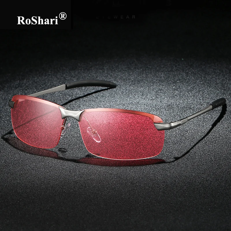 RoShari women Polarized sunglasses Car Drivers Night Vision Anti-Glare men Fishing Driving Sun glasses women lentes de sol mujer
RoShari women Polarized sunglasses Car Drivers Night Vision Anti-Glare men Fishing Driving Sun glasses women lentes de sol mujer