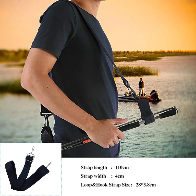 150cm adjustable Fishing Rod Carrying Strap Bandage Sling Band Adjustable Shoulder Belt Travel Tackle Holder
150cm adjustable Fishing Rod Carrying Strap Bandage Sling Band Adjustable Shoulder Belt Travel Tackle Holder