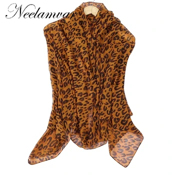 Spring and Autumn Fashion Leopard scarf for Women and Girls shawls big size Pareo Cover Up Chiffon scarves wraps
Spring and Autumn Fashion Leopard scarf for Women and Girls shawls big size Pareo Cover Up Chiffon scarves wraps
