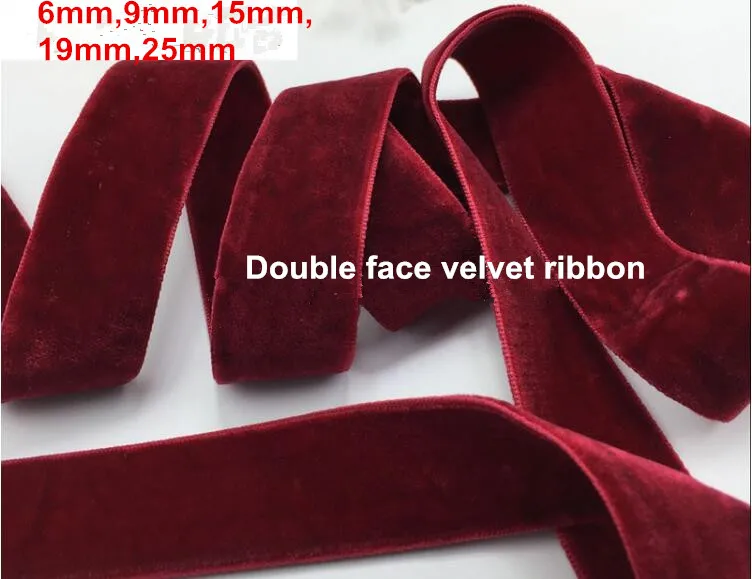 2018 Ribbons 5yards/lot 6mm,9mm,15mm,19mm,25mm Wine Double Faced Nylon Velvet Ribbon Velour Ribbons Webbing Diy Accessories
2018 Ribbons 5yards/lot 6mm,9mm,15mm,19mm,25mm Wine Double Faced Nylon Velvet Ribbon Velour Ribbons Webbing Diy Accessories