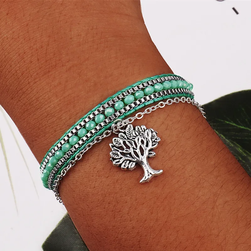 DIEZI Nepal Blue Natural Stone Wrap Bracelet Sets Ehthic Beach Boho Statement Rope Chain Tree Of Life Charm Bracelet for Women
DIEZI Nepal Blue Natural Stone Wrap Bracelet Sets Ehthic Beach Boho Statement Rope Chain Tree Of Life Charm Bracelet for Women