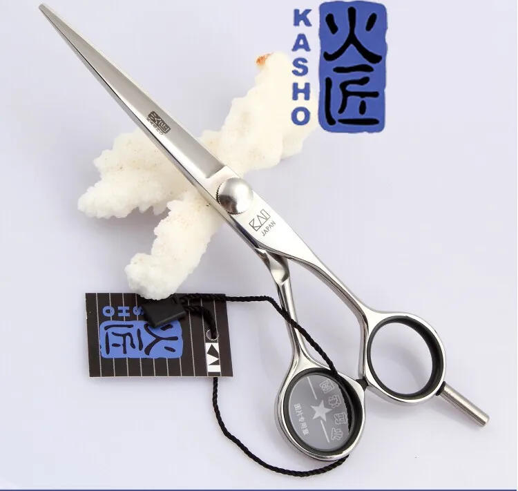 Japan KASHO 5.0 or 5.5 or 6.0 inch Hair Cutting Scissors /Hair Shears / Barber Scissors / Hairdressing Scissors made of SUS440C
Japan KASHO 5.0 or 5.5 or 6.0 inch Hair Cutting Scissors /Hair Shears / Barber Scissors / Hairdressing Scissors made of SUS440C