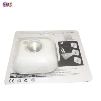 Spot on 360 degree rotation Wireless Infrared Motion Sensor Ceiling Night Lights Mini Lamps LED Ceiling Lighting Porch Lamp Tape
Spot on 360 degree rotation Wireless Infrared Motion Sensor Ceiling Night Lights Mini Lamps LED Ceiling Lighting Porch Lamp Tape
