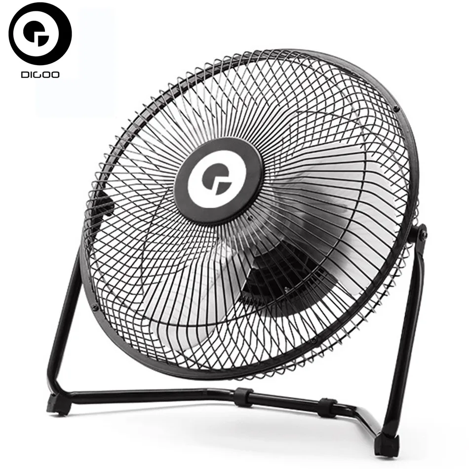 Digoo DF-101 Full Black Metal Electrical 360 Degree Rotatable USB Rechargeable 18650 Battery 10 inch Large Cool Desk Fan
Digoo DF-101 Full Black Metal Electrical 360 Degree Rotatable USB Rechargeable 18650 Battery 10 inch Large Cool Desk Fan