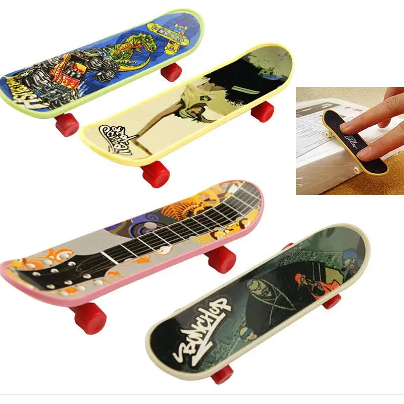 Kungfu Mall 1pcs Pack Finger Board Deck Truck Skateboard Boy Child Toy Kids Fingerboards 