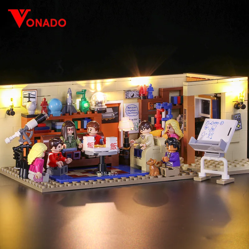 DIY Acrylic Display Case For LEGO 21302 The Big Bang Theory Bricks Toy y
