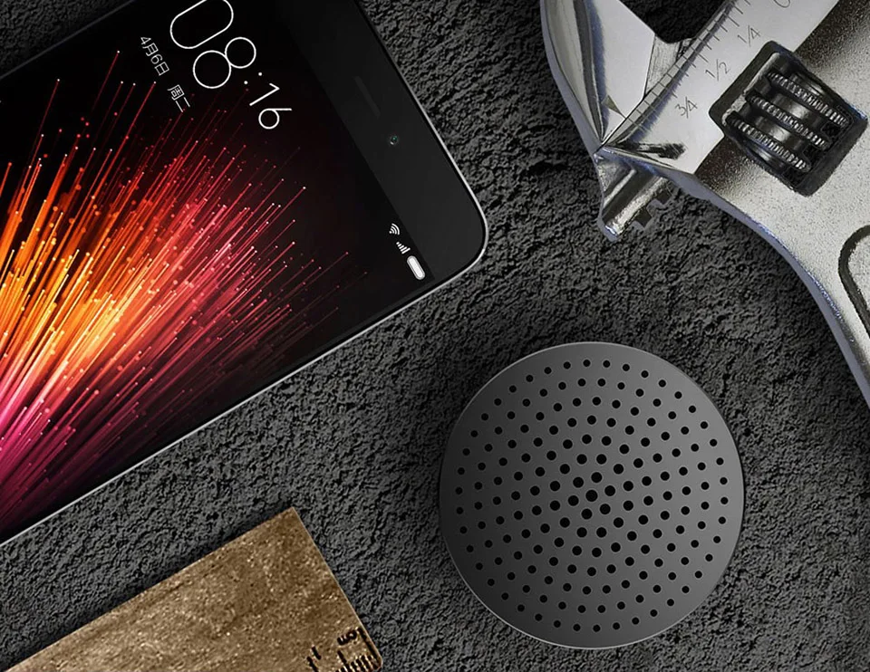 Original Xiaomi Mini Bluetooth Speaker Metal Steel Wireless Smart Hands Free Speaker (13)