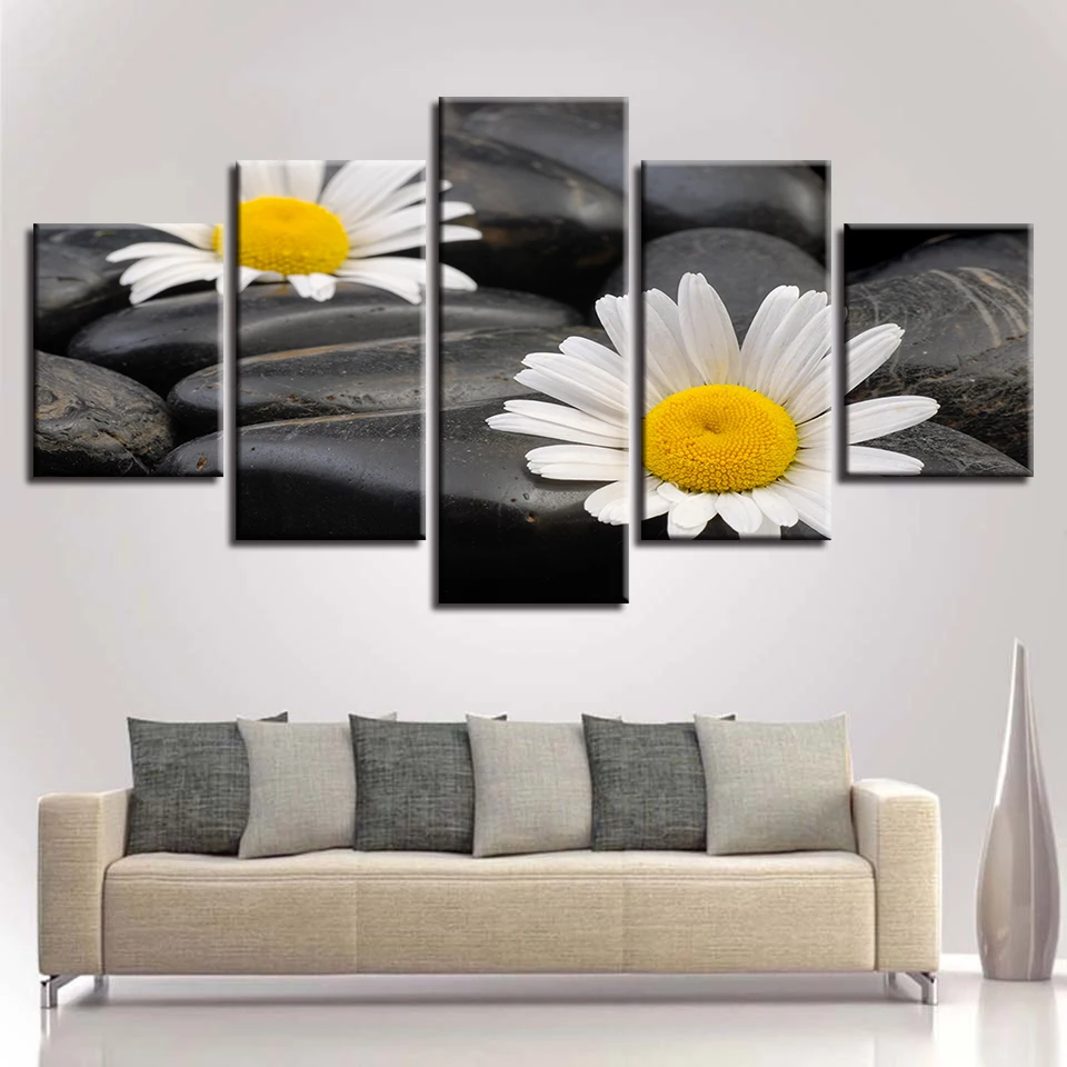 Wall Art Frame HD Printed Modern Canvas 5 Panel Chrysanthemum Living Room Painting Modular Poster Home Decoration Pictures
Wall Art Frame HD Printed Modern Canvas 5 Panel Chrysanthemum Living Room Painting Modular Poster Home Decoration Pictures