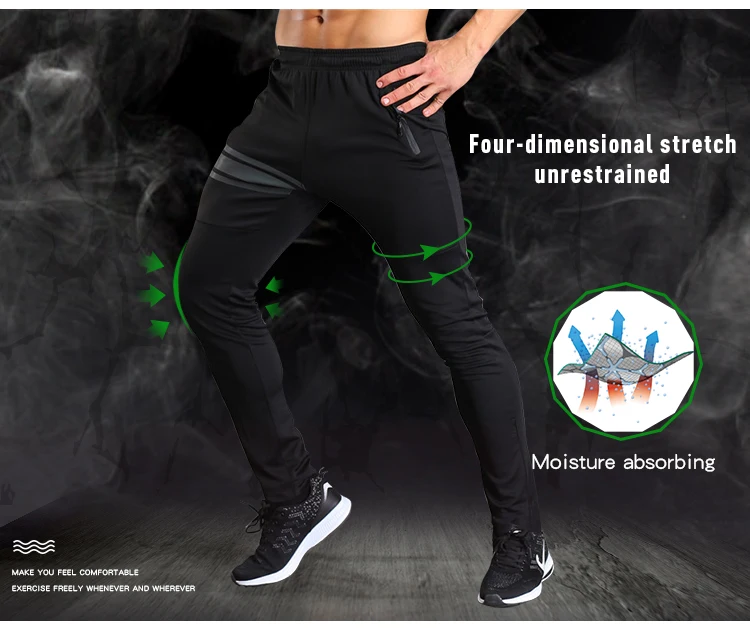 6-Men running Pants training Compress Gym Leggings Men Fitness Workout Summer Sporting Fitness Male Breathable Long Pants (4)