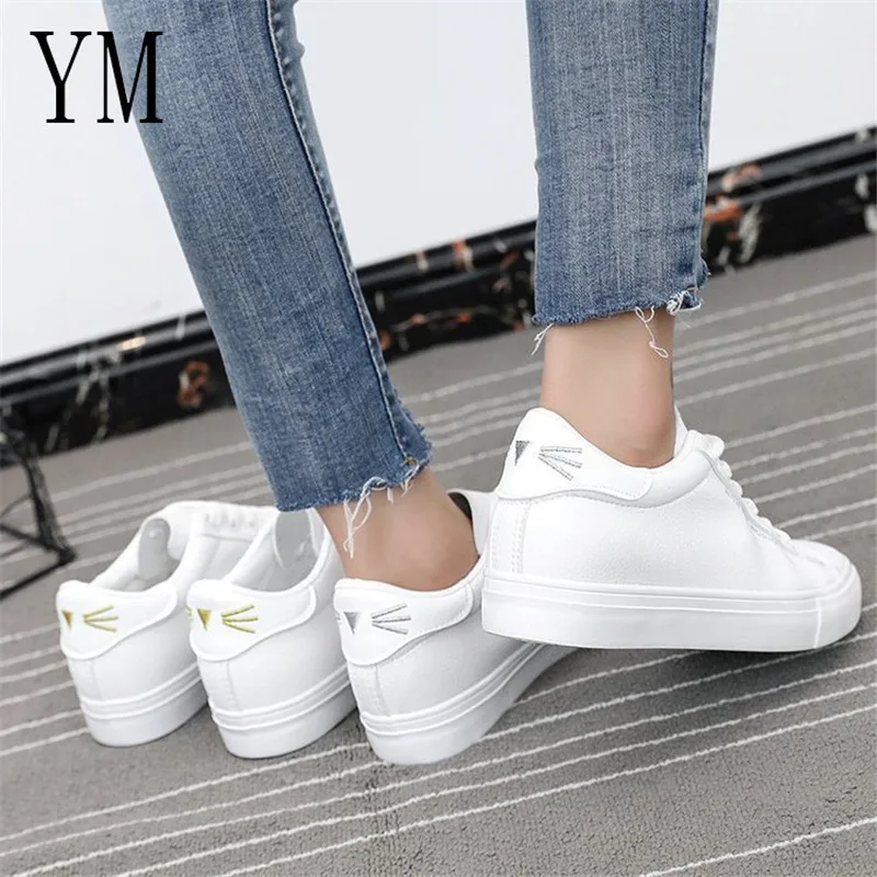 New Fashion Women Sneakers Breathble Vulcanized Shoes Women Pu leather Platform Shoes Lace up Casual Shoes Small White sneaker
New Fashion Women Sneakers Breathble Vulcanized Shoes Women Pu leather Platform Shoes Lace up Casual Shoes Small White sneaker