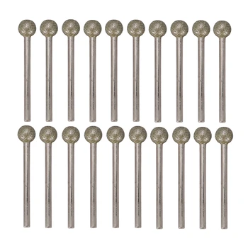 20pcs Diamond Grinding Head Round Diameter 8mm Kit Grinding Wheel Polishing Machine Rotary Grinding Tools
20pcs Diamond Grinding Head Round Diameter 8mm Kit Grinding Wheel Polishing Machine Rotary Grinding Tools