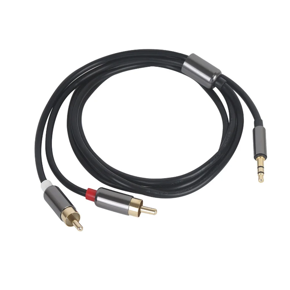 1m 3.5 Male to 2 Audio Cable 3.5mm Copper Speaker Line Stereo | Электроника