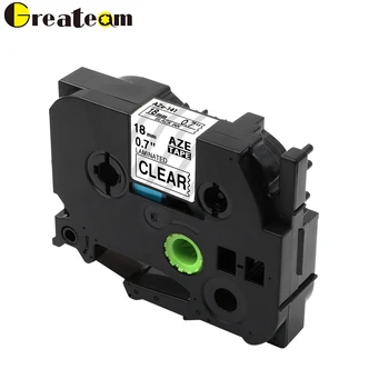Greateam 1pack TZ141 TZ 141 TZe141 TZe 141 Laminated Adhesive Label Tape P -Touch black on clear Compatible for PT Label Printer
Greateam 1pack TZ141 TZ 141 TZe141 TZe 141 Laminated Adhesive Label Tape P -Touch black on clear Compatible for PT Label Printer