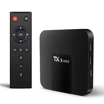 Tanix TX3 mini TV Box Android 8.1 Amlogic S905W Quad Core 2GB 16GB H.265 Decoding 2.4GHz WiFi 4K IPTV Smart Set Top Boxes
Tanix TX3 mini TV Box Android 8.1 Amlogic S905W Quad Core 2GB 16GB H.265 Decoding 2.4GHz WiFi 4K IPTV Smart Set Top Boxes