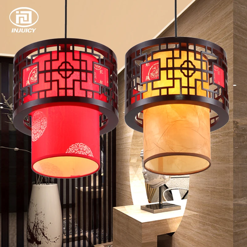 Chinese Style Classical Restaurant Pendant Light Wooden Antique Sheepskin Energy Saving Ceiling Lamp For Teahouse Hotel Corridor
Chinese Style Classical Restaurant Pendant Light Wooden Antique Sheepskin Energy Saving Ceiling Lamp For Teahouse Hotel Corridor