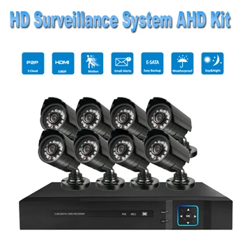 PUAroom 8CH IP66 night vision IR-Cut AHD security camera H.264 onvif video recording Security Camera Recorder Systems
PUAroom 8CH IP66 night vision IR-Cut AHD security camera H.264 onvif video recording Security Camera Recorder Systems
