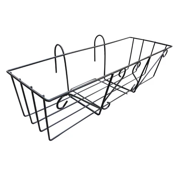 Hanging Balcony Flower Pot Brackets Holder Stand Rack Railing Shelf Patio Deck Plant Planter Container Accessories 52x27x20cm
Hanging Balcony Flower Pot Brackets Holder Stand Rack Railing Shelf Patio Deck Plant Planter Container Accessories 52x27x20cm