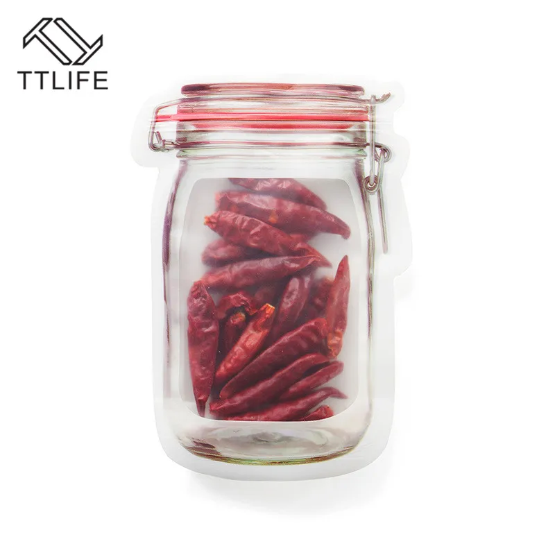4/3PCS Pack Jar Storage Bags Reusable Snack Bag Mobile Hermetic Freezer Ziplock Bags Kitchen Food Mason Bottle Travel Seal Pouch
4/3PCS Pack Jar Storage Bags Reusable Snack Bag Mobile Hermetic Freezer Ziplock Bags Kitchen Food Mason Bottle Travel Seal Pouch