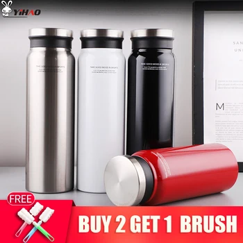 YIHAO 550ML 750ML New Fashion Double Wall High Quality Hot Sale Stainless Steel Portable Thermal Insulation Vacuum Flasks
YIHAO 550ML 750ML New Fashion Double Wall High Quality Hot Sale Stainless Steel Portable Thermal Insulation Vacuum Flasks