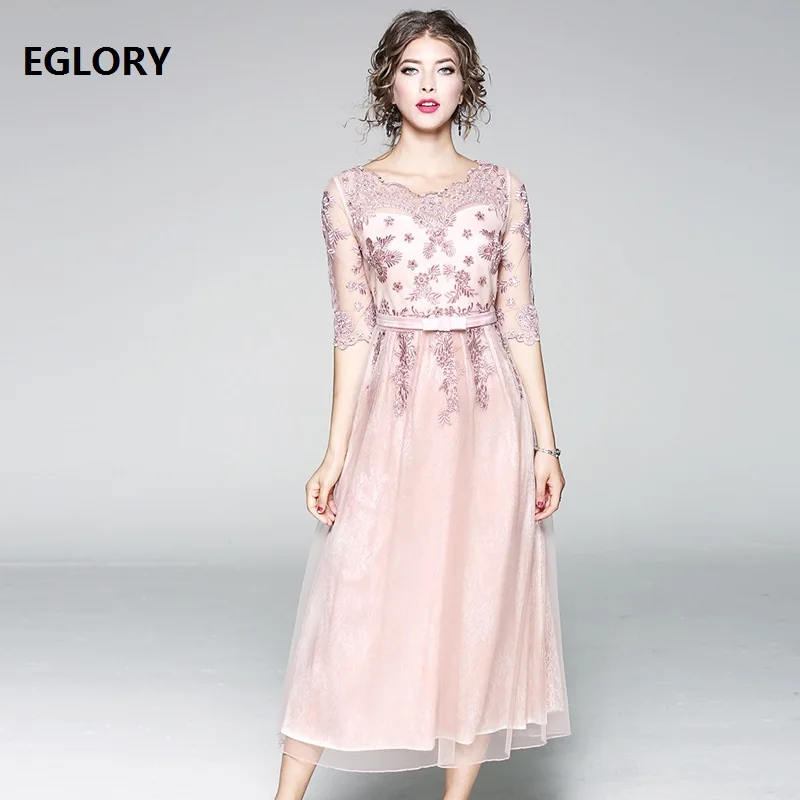 Tulle Lace Dress for Wedding Party Women Sexy See Through Mesh Embroidery Beading Mid Calf Length Formal Event Dress Vestidos
Tulle Lace Dress for Wedding Party Women Sexy See Through Mesh Embroidery Beading Mid Calf Length Formal Event Dress Vestidos