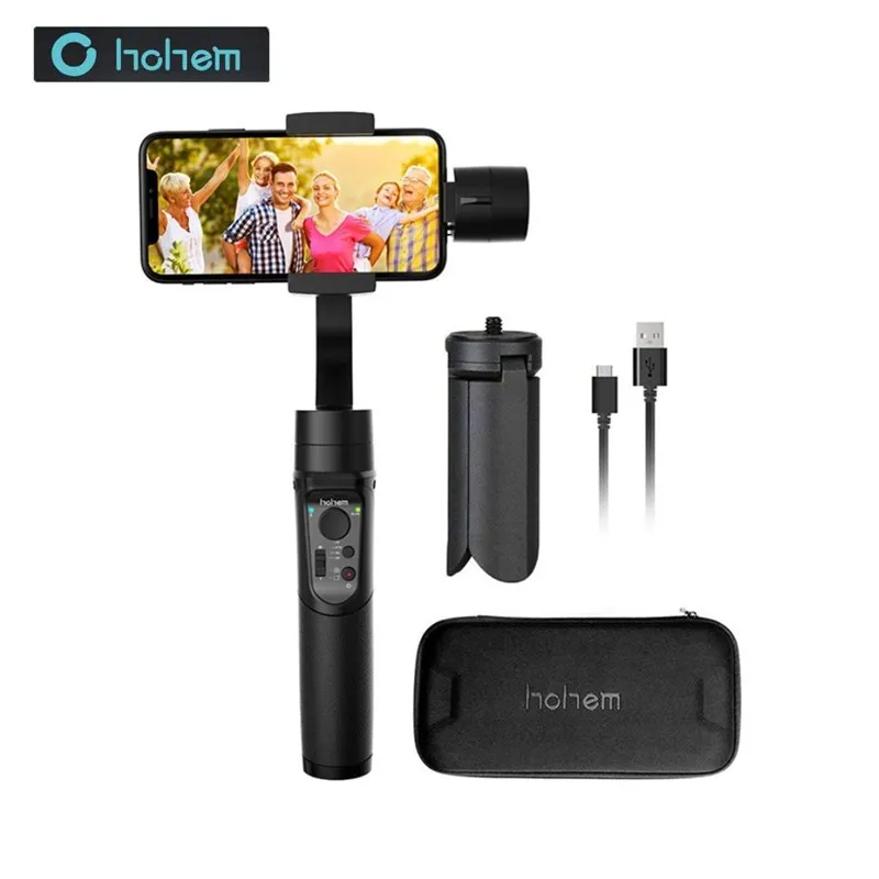 Hohem iSteady Mobile Gimbal 3-axis Handheld Stabilizer for Mobile Phone Android Time Lapse, Auto Tracking (hohem Stabilizers)
Hohem iSteady Mobile Gimbal 3-axis Handheld Stabilizer for Mobile Phone Android Time Lapse, Auto Tracking (hohem Stabilizers)