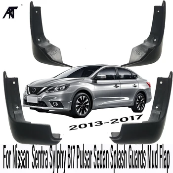Car Mud Flaps For Nissan 2013-2017 Sentra Sylphy B17 Pulsar Sedan Splash Guards Mud Flap Mudguards Fender 2014-2016 Set
Car Mud Flaps For Nissan 2013-2017 Sentra Sylphy B17 Pulsar Sedan Splash Guards Mud Flap Mudguards Fender 2014-2016 Set