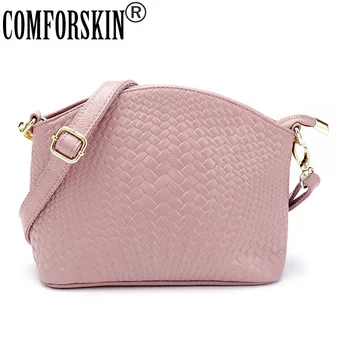 COMFORSKIN Famous Brand Designer Cowhide Feminine Knitting Style Messenger Bags High Quality Large Capacity Bags Bolsas Feminina
COMFORSKIN Famous Brand Designer Cowhide Feminine Knitting Style Messenger Bags High Quality Large Capacity Bags Bolsas Feminina