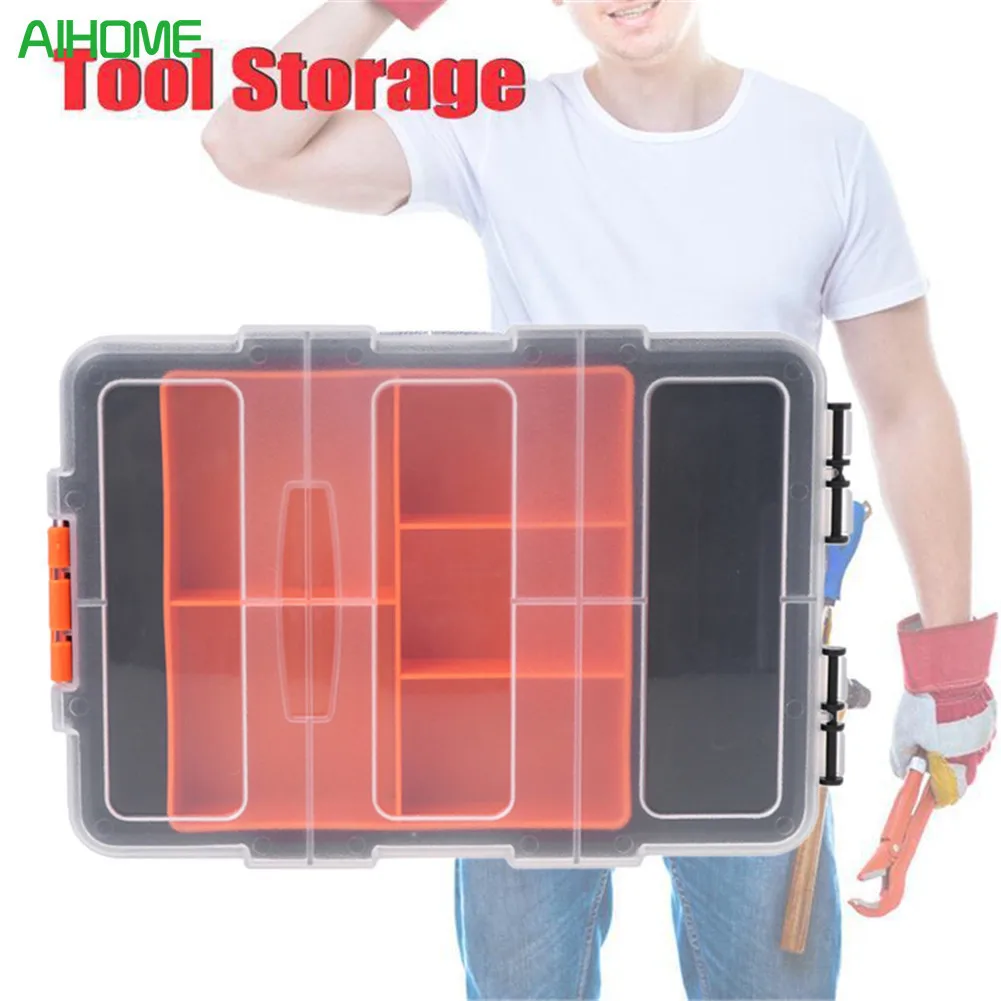 F-156D Portable Plastic Tool Parts Box Suitcase Improved High Quality Tool Storage Box home Storages 21.5*15.6*11.5 cm 2018
F-156D Portable Plastic Tool Parts Box Suitcase Improved High Quality Tool Storage Box home Storages 21.5*15.6*11.5 cm 2018
