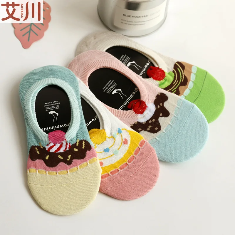 Summer Birthday Cake Women Boat Socks Cotton Pink Happy Birthday Girls Cartoon Funny Socks Non-slip Invisible Cute Kawaii New
Summer Birthday Cake Women Boat Socks Cotton Pink Happy Birthday Girls Cartoon Funny Socks Non-slip Invisible Cute Kawaii New