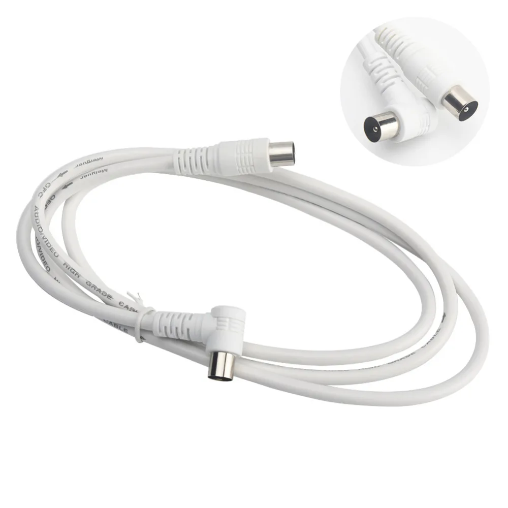 1.5m/59.06inch Male-Male Video Cable TV / M-TV / STB Digital Antenna HD High Quality For High-definition Television TV Line
1.5m/59.06inch Male-Male Video Cable TV / M-TV / STB Digital Antenna HD High Quality For High-definition Television TV Line