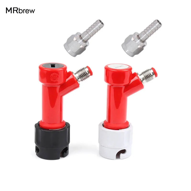 Pin Lock Keg Disconnect Set Liquid and Gas with Stainless Steel 5/16 '' Barb Swivel Adapters
Pin Lock Keg Disconnect Set Liquid and Gas with Stainless Steel 5/16 '' Barb Swivel Adapters