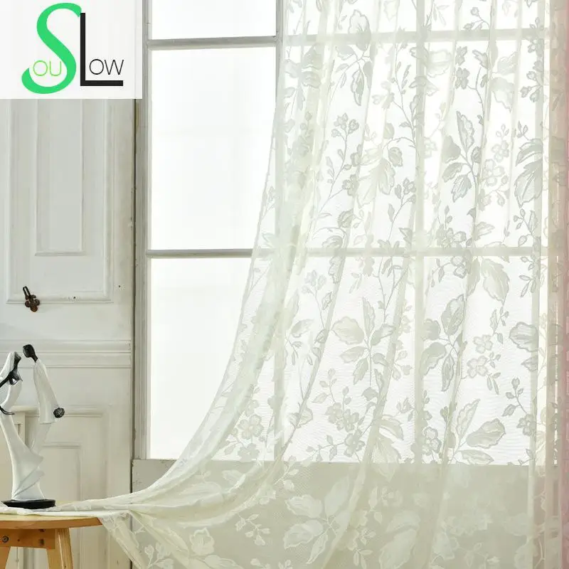 Slow Soul White Beige Coffee Jacquard Curtain Children Embroidered Floral Curtains Tulle For Living Room Kitchen Sheer Bedroom
Slow Soul White Beige Coffee Jacquard Curtain Children Embroidered Floral Curtains Tulle For Living Room Kitchen Sheer Bedroom